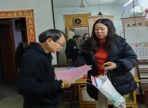 冰天雪地送安全，为民服务“不降温”