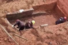 长沙“天际线”再现千年古墓