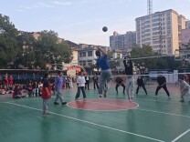 南县城西中学教育集团：排球联赛燃激情，表彰奋进展风姿
