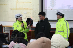 花垣公安“三防”安全课进校园，护航学生平安度寒假