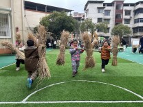 东安县机关幼儿园：农耕童趣乐丰收 亲子同心暖校园