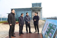 吉利控股集团来岳阳临港高新区考察