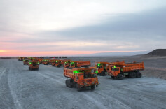 中联重科无人矿卡批量交付，开启矿山“绿色动力+全栈智能”运营新时代