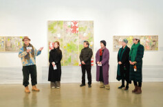 水墨对话烟火与秘境   “大谷与小薇”双个展在京展出