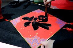 望城视界丨望城年味渐浓！书法名家现场送“福”