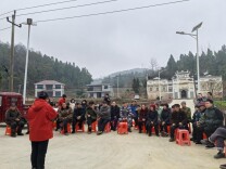 乡音传党音 安全暖民心——洞口县杨林镇开展“院落课堂”推动全会精神落地生根