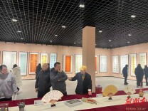 岳阳县100位书画家办展献礼新年