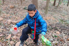 ‌“颁奖课”进校园：石门8岁少年护青山获赞