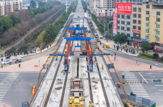 Road-railway Intersection Construction Accelerated to Enhance Traffic Efficiency