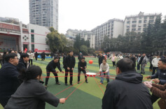 湘西州民族中医院举行迎春职工趣味运动会