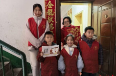 携手护蓝天|小小志愿者禁燃禁放创平安上梅