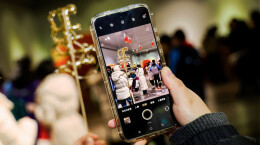 曾左彭胡陶送“五福”，眼嘴手里都是年味：湘图庙会逛到不想回家