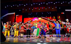 第二届张家界社区春晚浓情上演