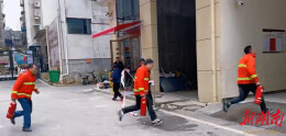 上梅街道高层住宅小区实战化消防演练筑牢安全防线
