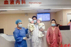 造血干细胞移植治愈“不死癌症” 双胞胎兄弟顺利出仓了！