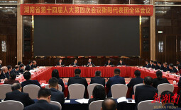 沈晓明参加衡阳市代表团审议