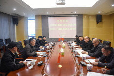 江西特种电机股份有限公司来岳阳临港高新区考察座谈