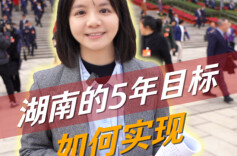 大眼观察|湖南立下的5年目标，如何才能实现？