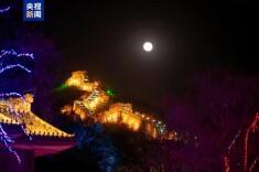 夜游模式开启，八达岭夜长城将于除夕开放