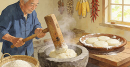 岁月深处糍粑香