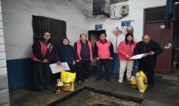 情暖新春 志愿帮扶暖民心 黄金园村开展新春志愿服务活动