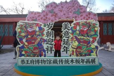 百余幅年画亮相恭王府