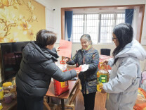 先锋街道残联开展春节走访慰问活动