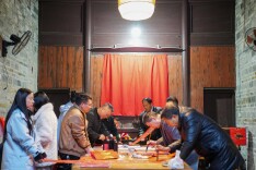 组图丨资兴：墨香暖古村 光影迎新春