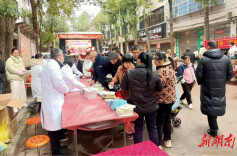 寒雨赴乡关，健康暖人间|祁东县官家嘴镇开展“三下乡”活动