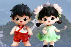 “阿莲”与“潭宝”登场！第六届湖南旅游发展大会吉祥物亮相
