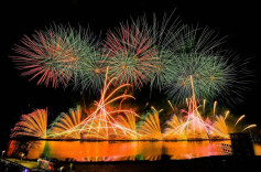 Liuyang Fireworks Show Staged in the UAE