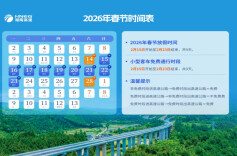 “史上最长春节”假期将至！高速公路免费9天！