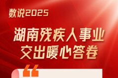 数说2025 | 湖南残疾人事业交出暖心答卷！