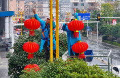 张灯结彩迎新春