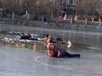 35岁飞机工程师勇救掉入冰湖南北京老夫妻！