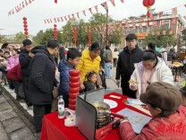 拼桌好菜过大年！桥驿镇九福社区开展春节百家宴活动