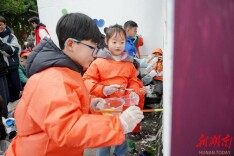 文艺赋美乡村！湖南美术馆“流动美术馆·艺术东子山”公共艺术展美育推广活动启动 