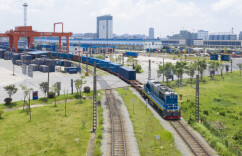 中欧班列（长沙）1月开行量同比翻番