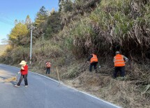 桂东寨前镇：马上行动优环境 美化乡村庆新春