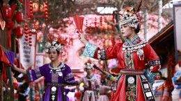 多彩民俗节目迎新春