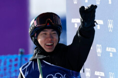 单板滑雪：苏翊鸣亮相男子坡面障碍技巧资格赛