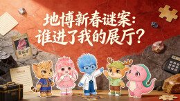 新春快乐 | 地博首部贺岁小短剧新鲜出炉