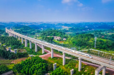 109 Train Trips Made via China-Europe Freight Train Service in Changsha in January