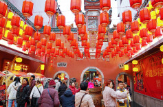 逛庙会  过新年