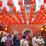 逛庙会  过新年