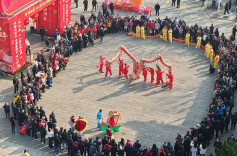 春节庙会赏“非遗大餐”