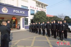 罗毅君看望基层一线值班人员、督导值班值守安保维稳工作