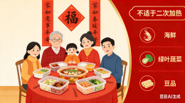 马年春节健康指南㊳｜“春节剩宴”到底能不能吃？剩饭菜处理“口诀”来了！