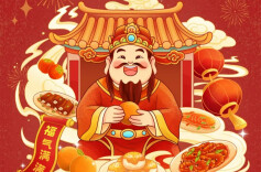 大年初四，迎灶神