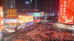 长沙商圈新春人气旺